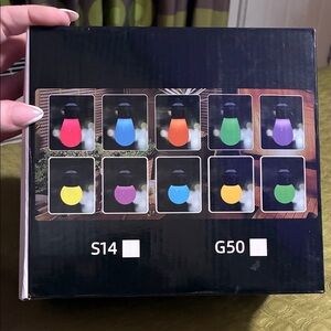 Colorful String Lights for Parties